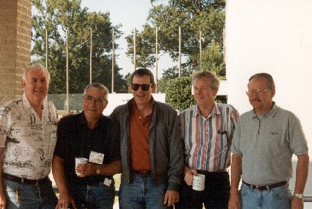 Jack March, Jim Gradeless, David Stout, Bob Ruppel and Jerry Cooper